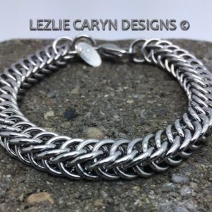“Perette” Hand-Woven Bold Bracelet Chain