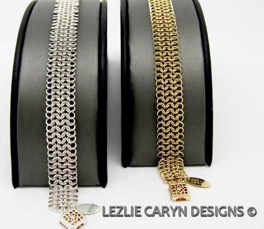 “Petite Royce" Hand-Woven Bracelet Chain in Microweave - Image 5