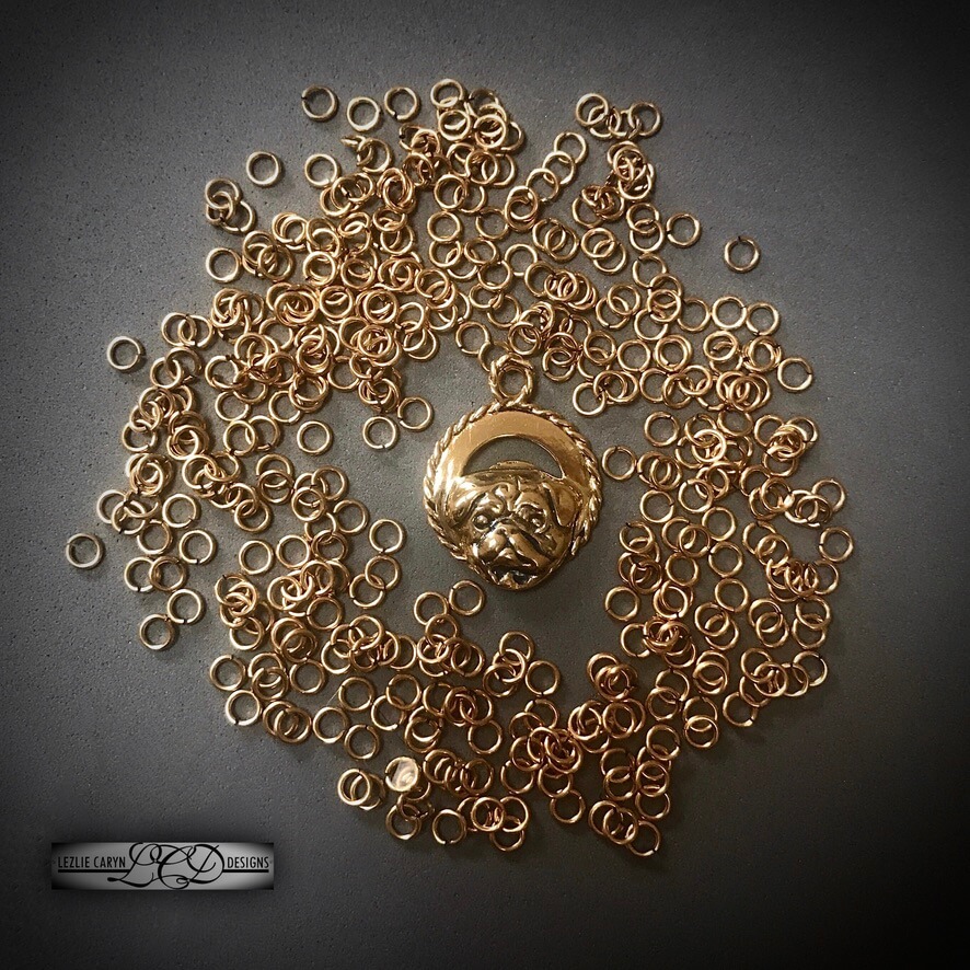 Brianne Hand-Woven Necklace Chain in Microweave - Image 6