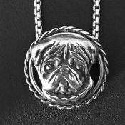 Pug Pendant with a Twist - Image 3