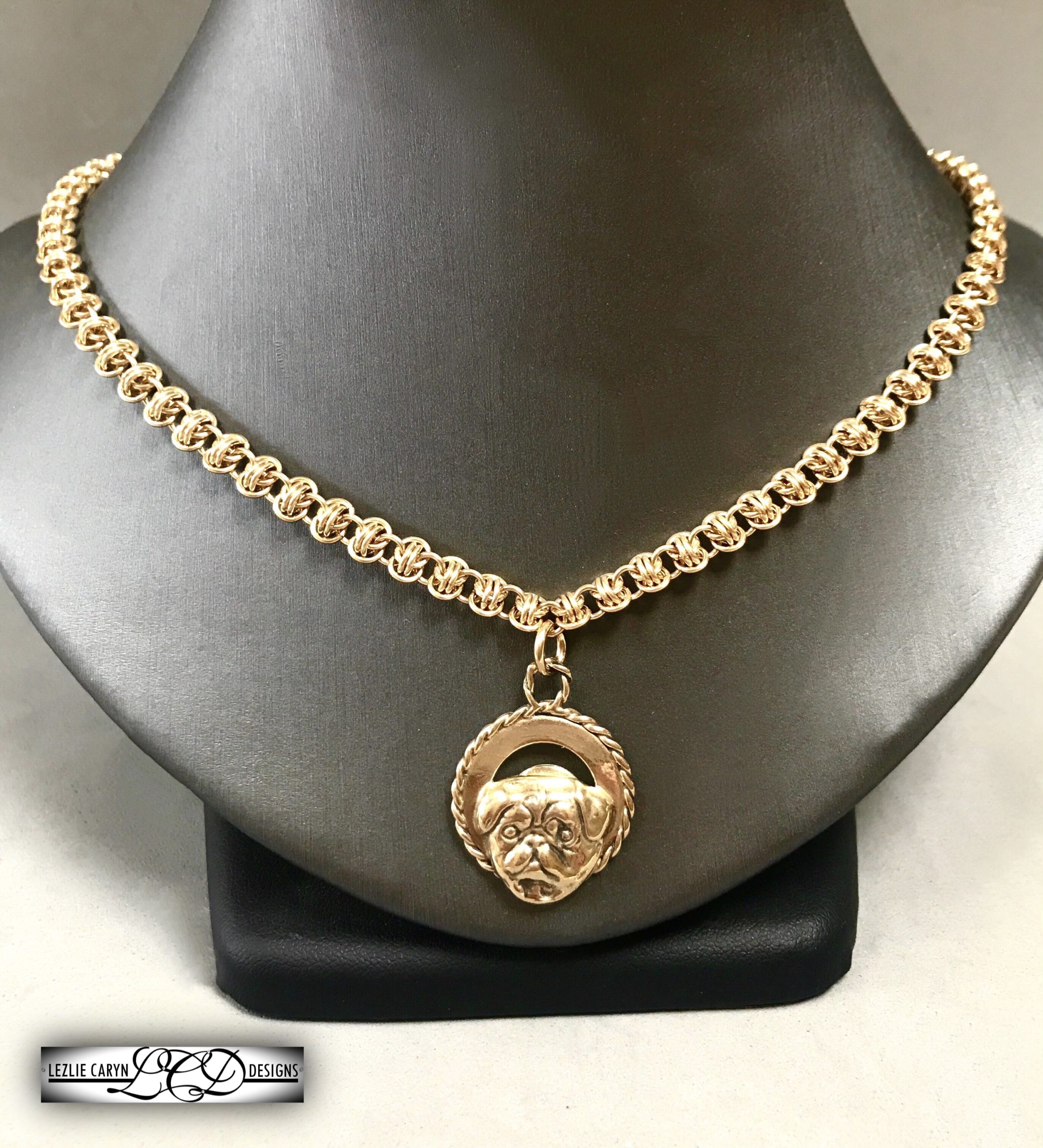 Brianne Hand-Woven Necklace Chain in Microweave - Image 5