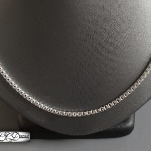 Sterling Rounded Box Chain