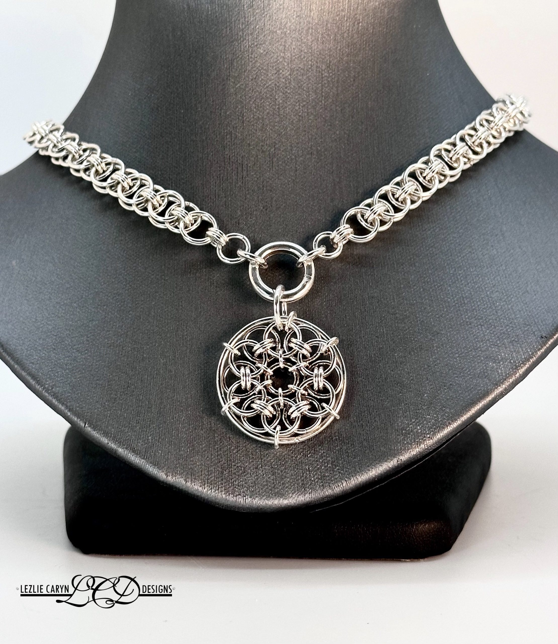 "Alison" Hand-Woven Neck Chain - Image 2