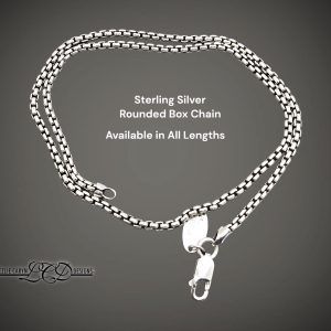 Sterling Rounded Box Chain