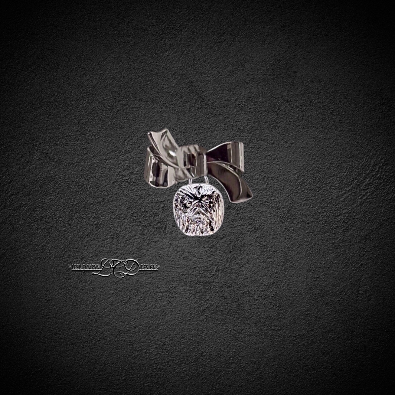 Pekingese Generations Bow Pin - Puppy & Teenager - Image 2