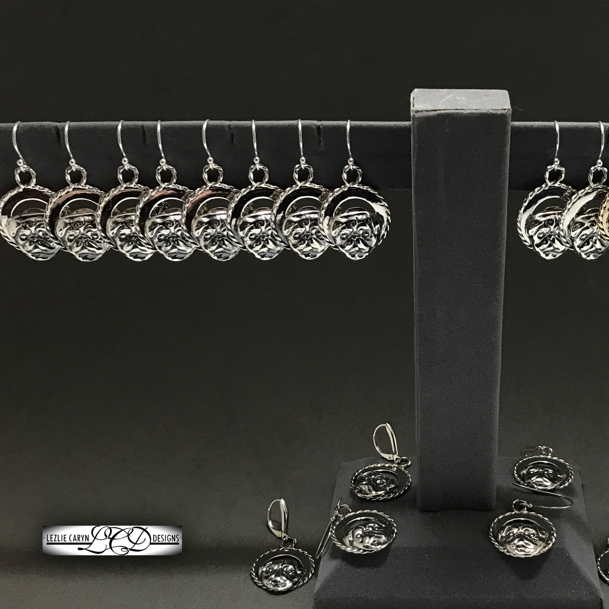 Pug Teenager Earrings - Image 4