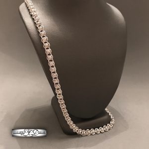 Brianne Hand-Woven Necklace Chain in Microweave
