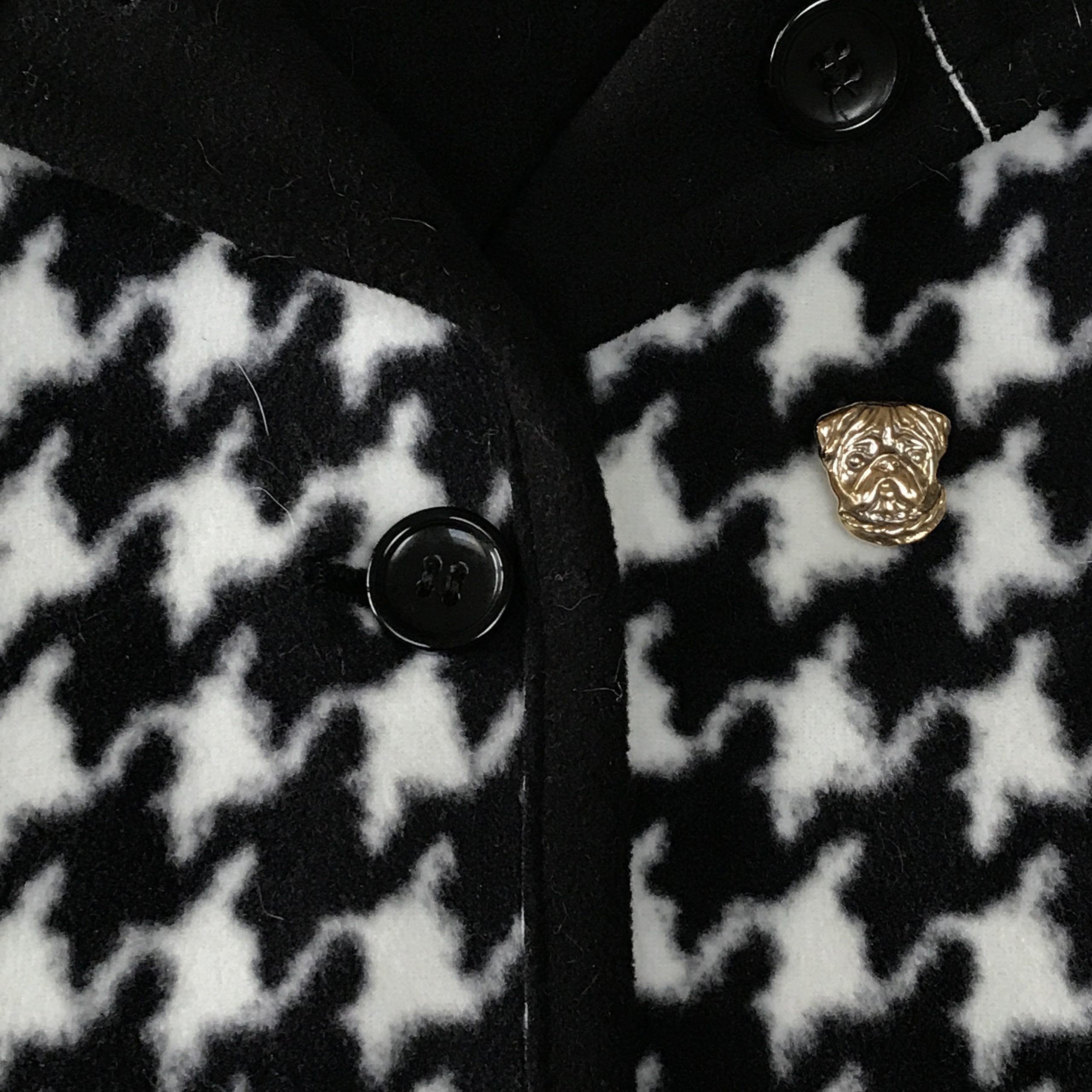 Pug Head Study Tie/Lapel Pin with Clutch - Image 7