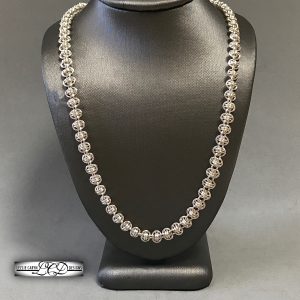 Brianne Hand-Woven Necklace Chain in Microweave