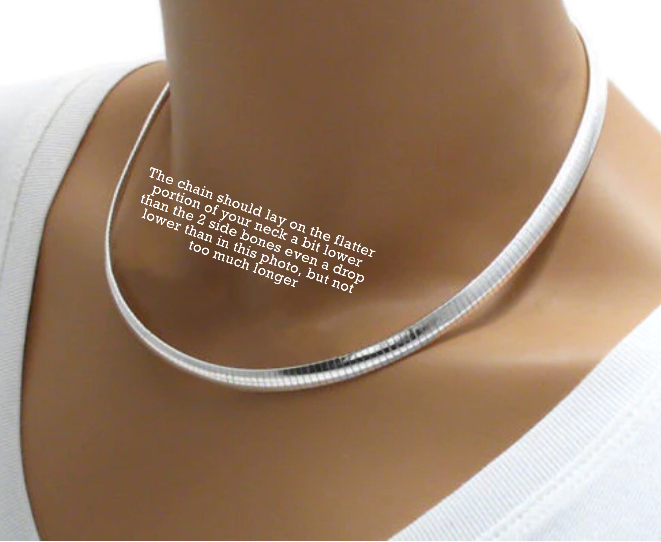 Sterling Omega Chain - Image 3