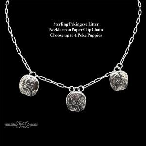 Pekingese Litter Necklaces