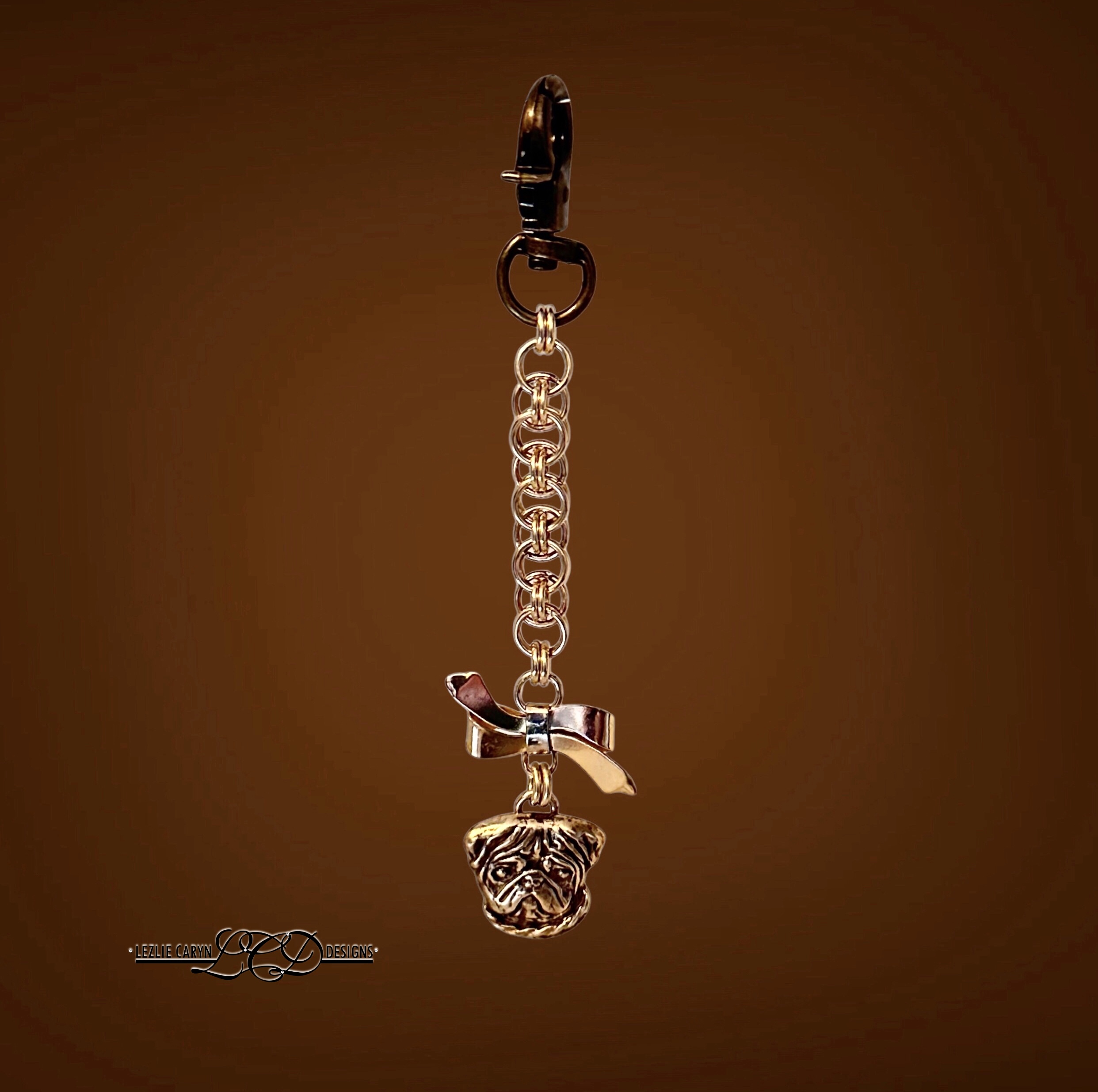 Pug Zipper Pulls & Handbag Charms - Image 3