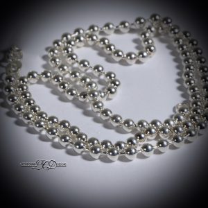 Sterling Bead Ball Chain