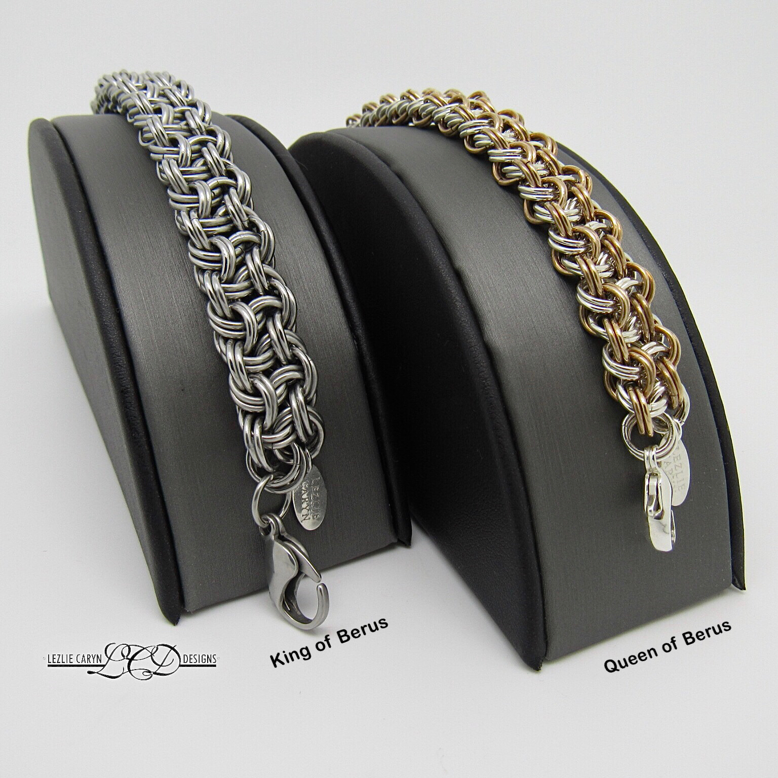 “Queen of Berus” Hand-Woven Bracelet Chain - Image 4