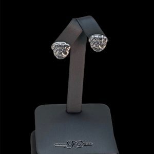 Pug Puppy Post Earrings