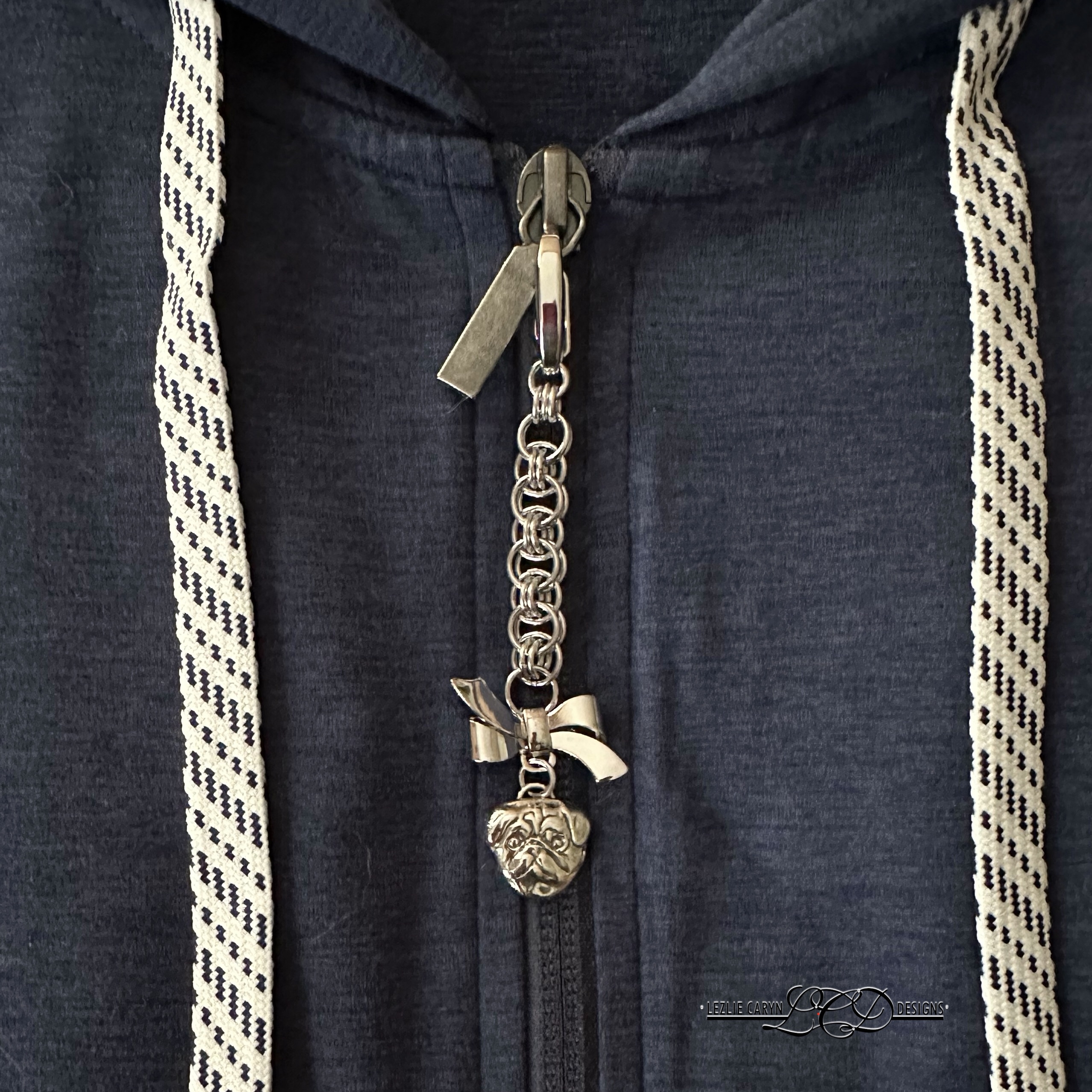 Pug Zipper Pulls & Handbag Charms - Image 3