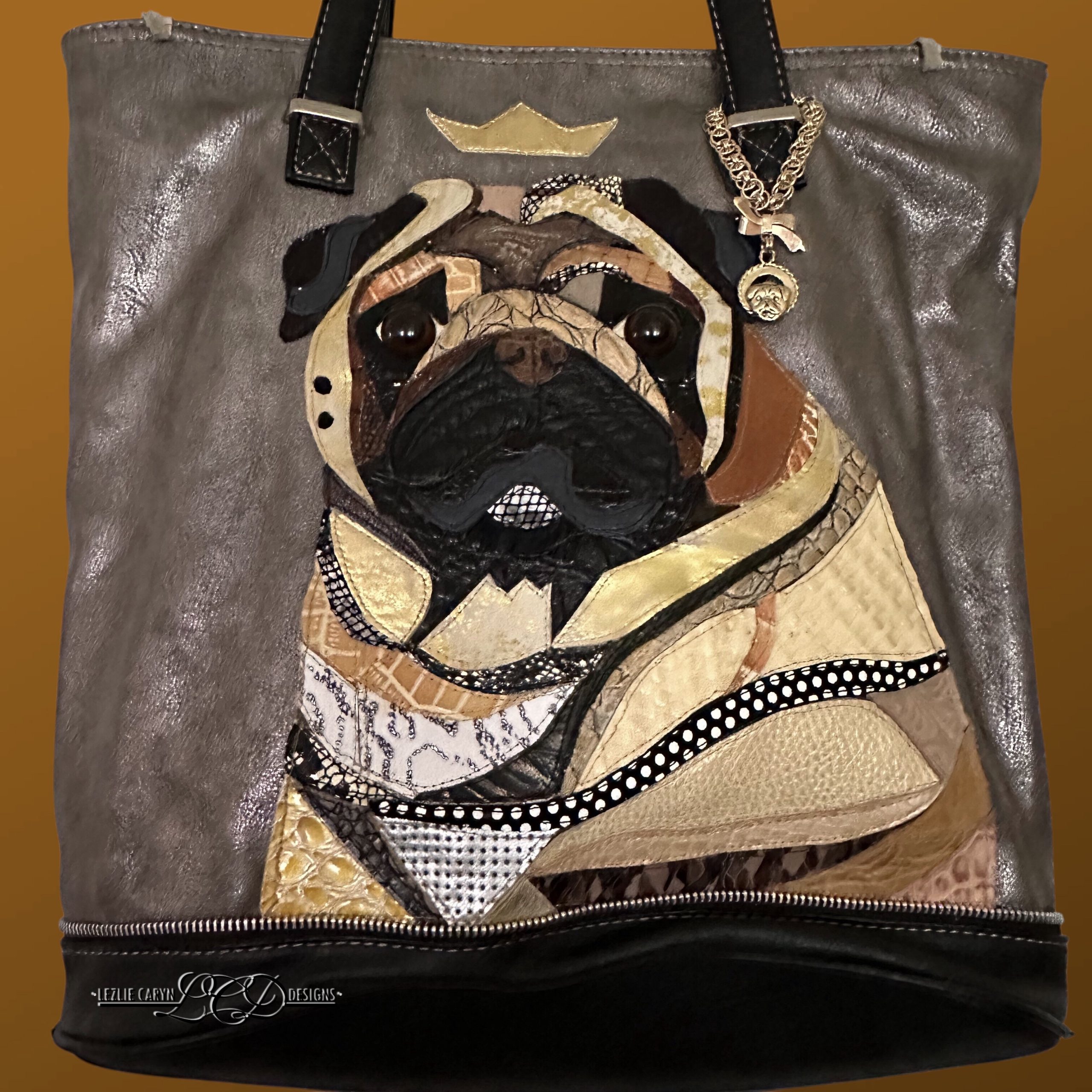 Pug Handbag Handle Charm - Image 6