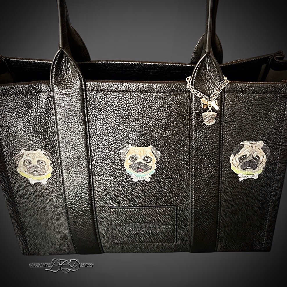 Pug Handbag Handle Charm - Image 4